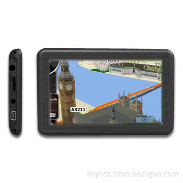 GPS Navigation System with FM, Wince 5.0 OS, 468MHz CPU Speed and Bluetooth